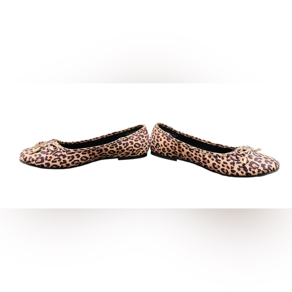 Kenneth Cole REACTION Elstree Ballet Flats Leopard Print Size 10 - Picture 8 of 14